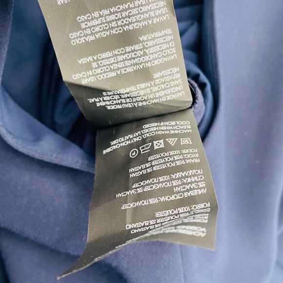 NEW Club Monaco Janah V-Neck Jumpsuit In Aviator Navy Blue Size 2 Quiet Luxe - Picture 10 of 11